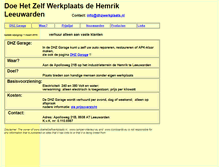 Tablet Screenshot of doehetzelfwerkplaats.nl